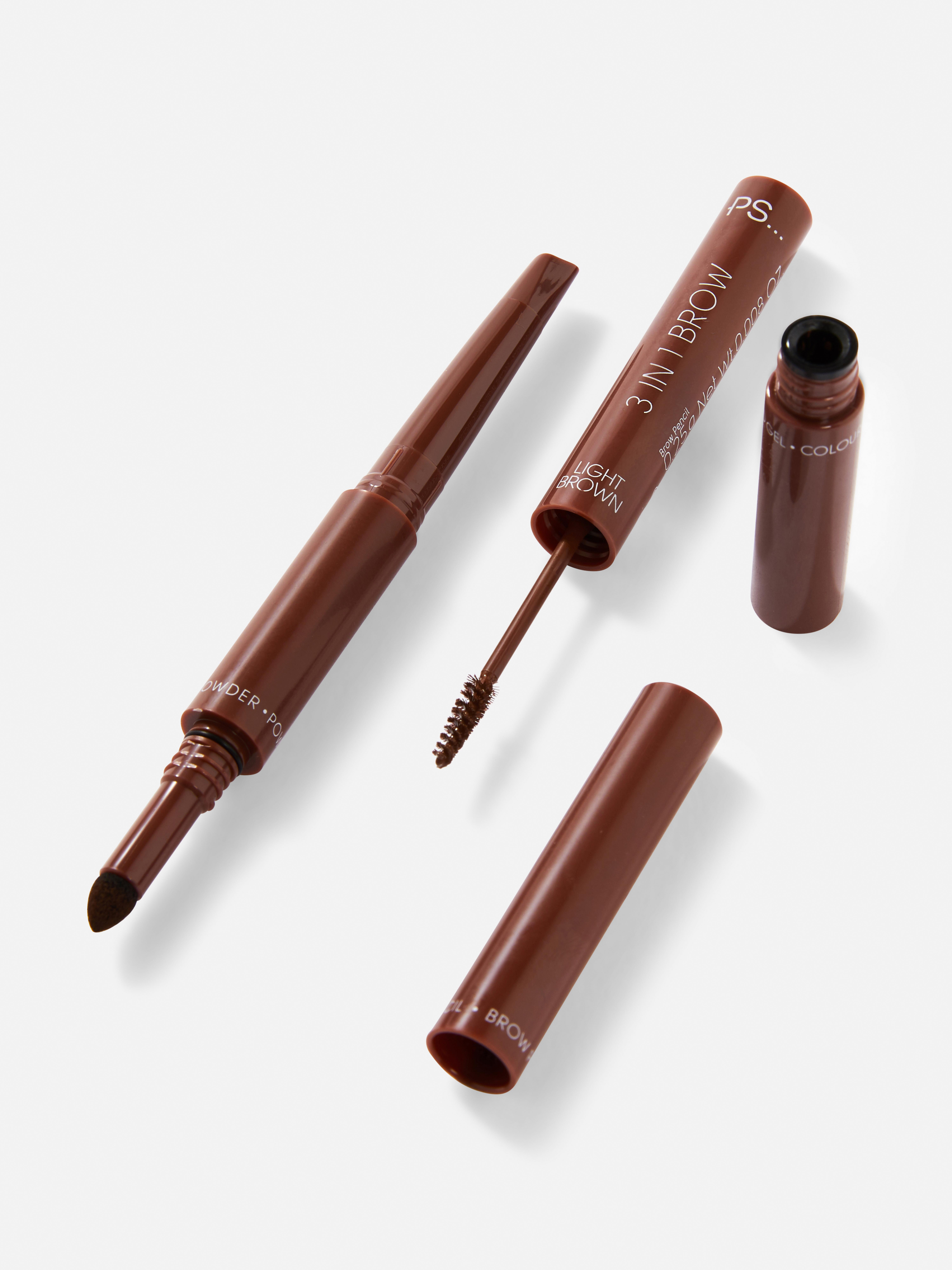 Kit pentru buze pentru un look subtil Set 3 în 1 pentru sprâncene Un creion de sprâncene care face totul