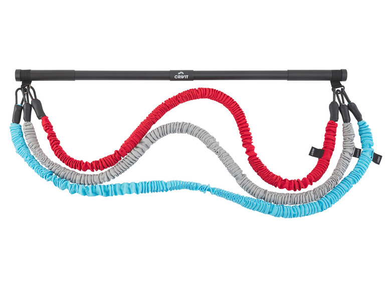 CRIVIT Fitness Set met Expanders, in drie sterktes