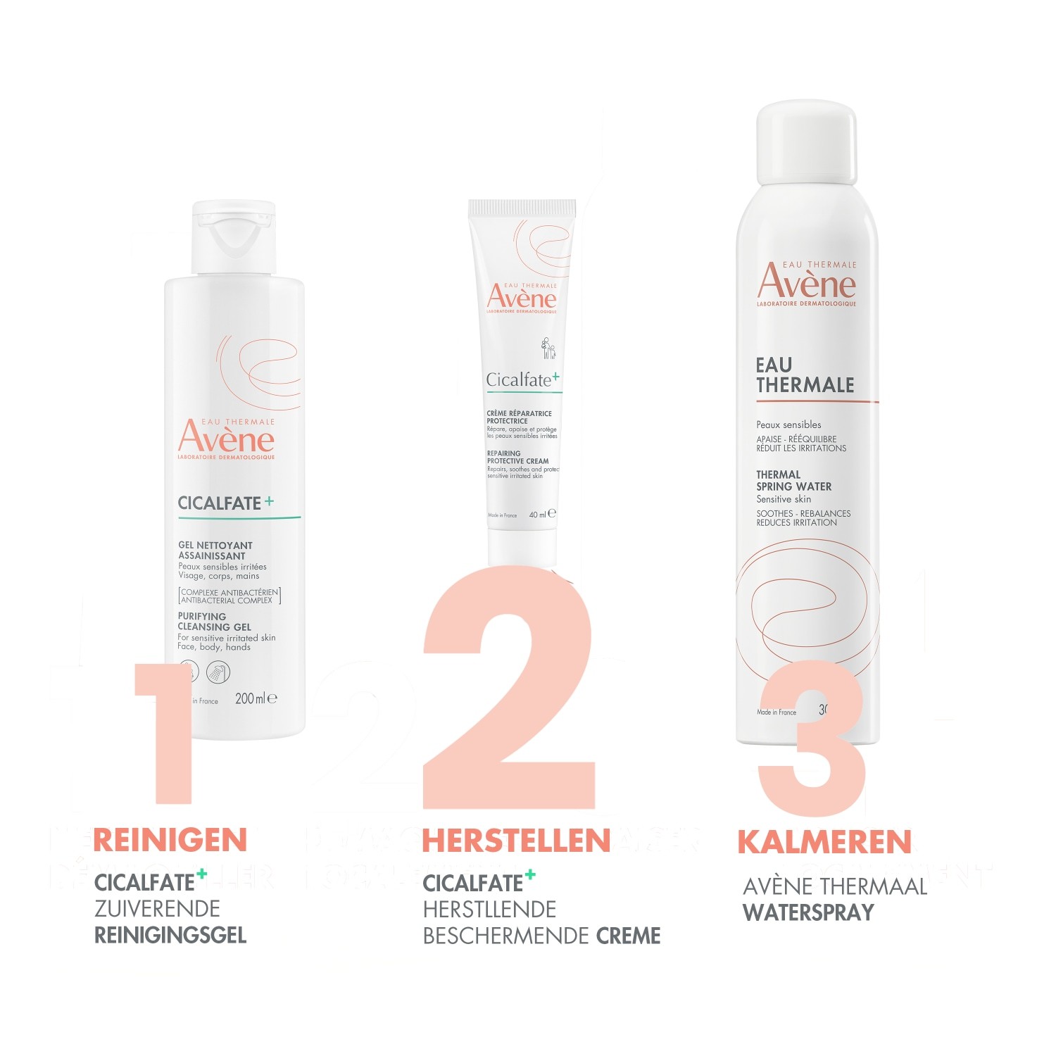 Avène Cicalfate ķermeņa krēms + atjaunojošs aizsargkrēms - 40 ml