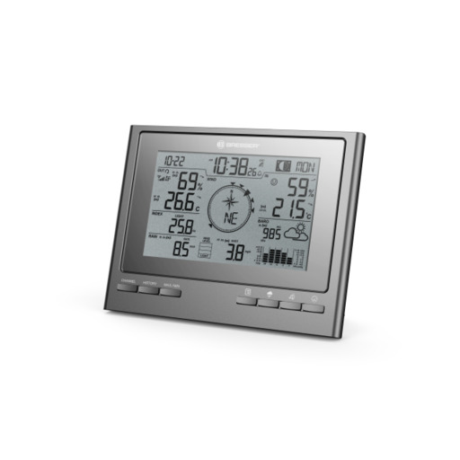  Estación Meteorológica 7 En 1 Climatescout Rc Bresser