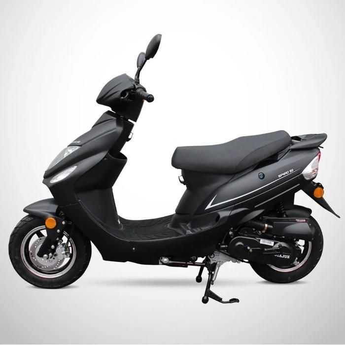 Scooter 50cc 4T SPIRO 50 JIAJUE / Negro mate