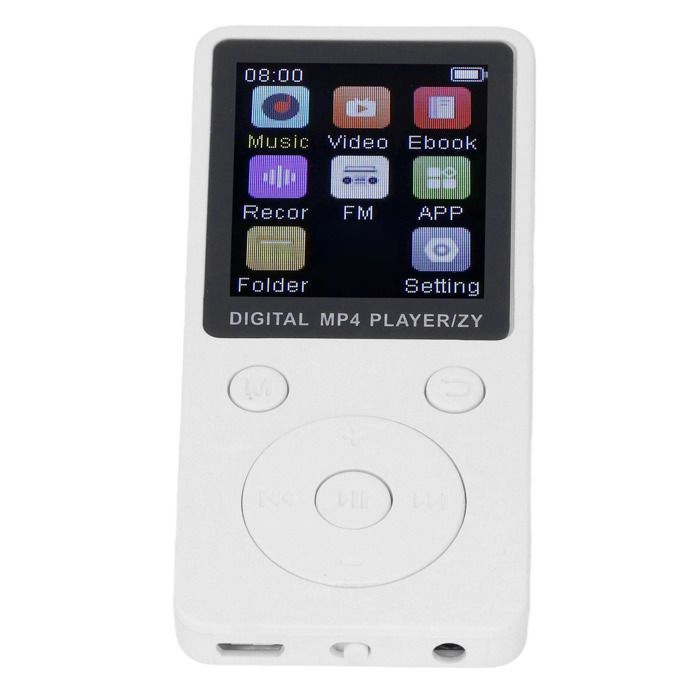Lecteur MP3 MP4 - SHIPENOPHY - Pwshymi - Bluetooth 5.0 - Écran couleur 1,8 pouces - 16 Go