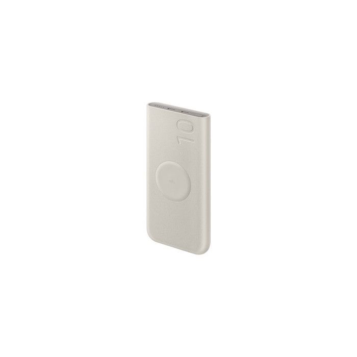 External Battery - SAMSUNG - EB-U2510XUEGEU - 10000mAh - Induction - Beige