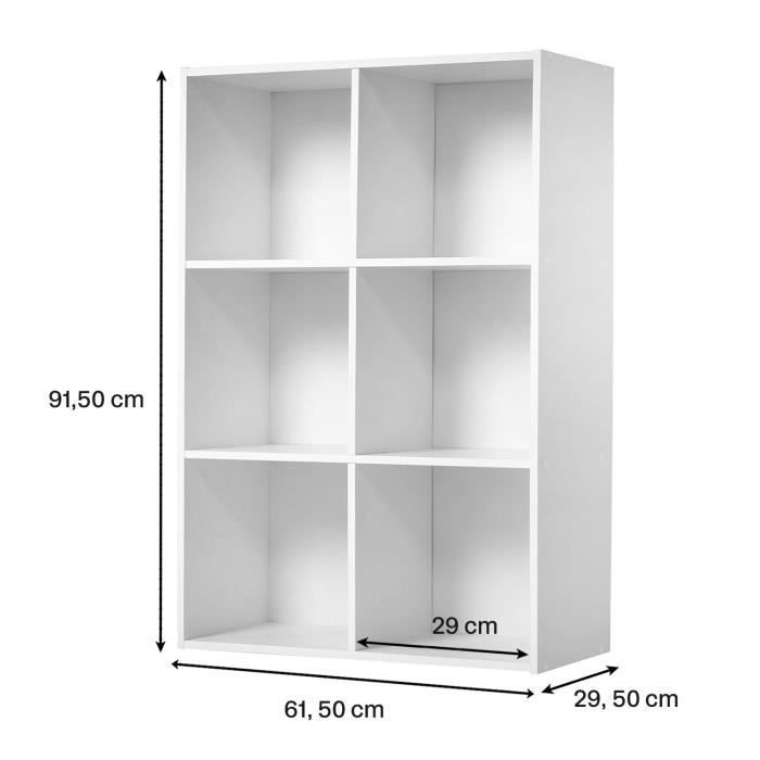 COMPO Contemporary Storage Unit, Matte White - W 62 cm