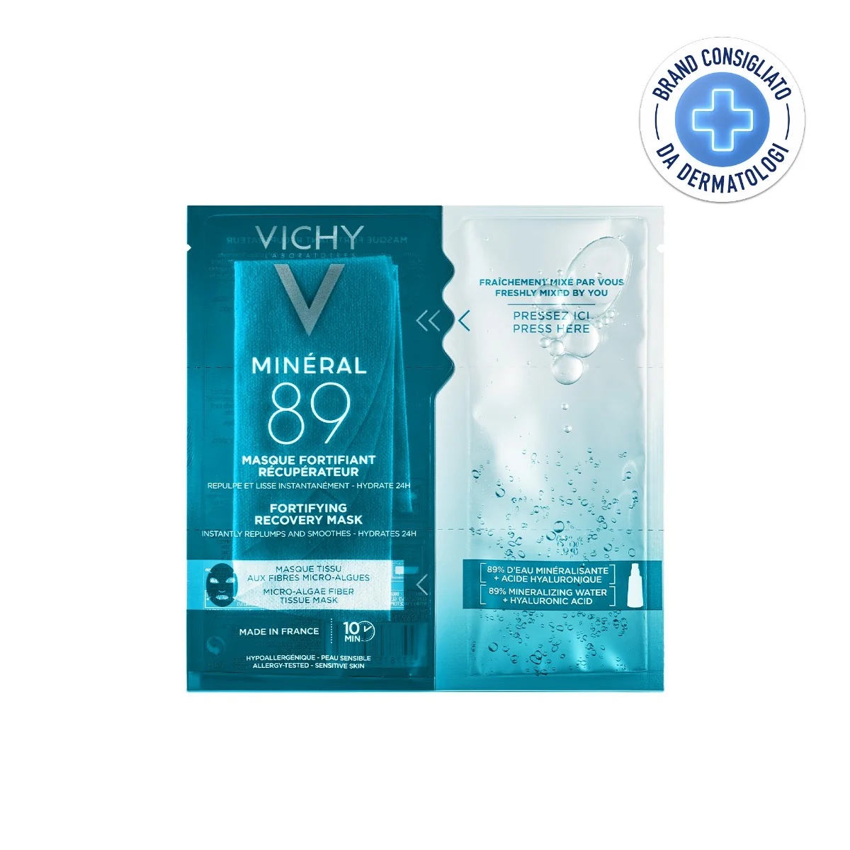 VICHY Vichy Mineral 89 masker 29 g Versterkend en regenererend