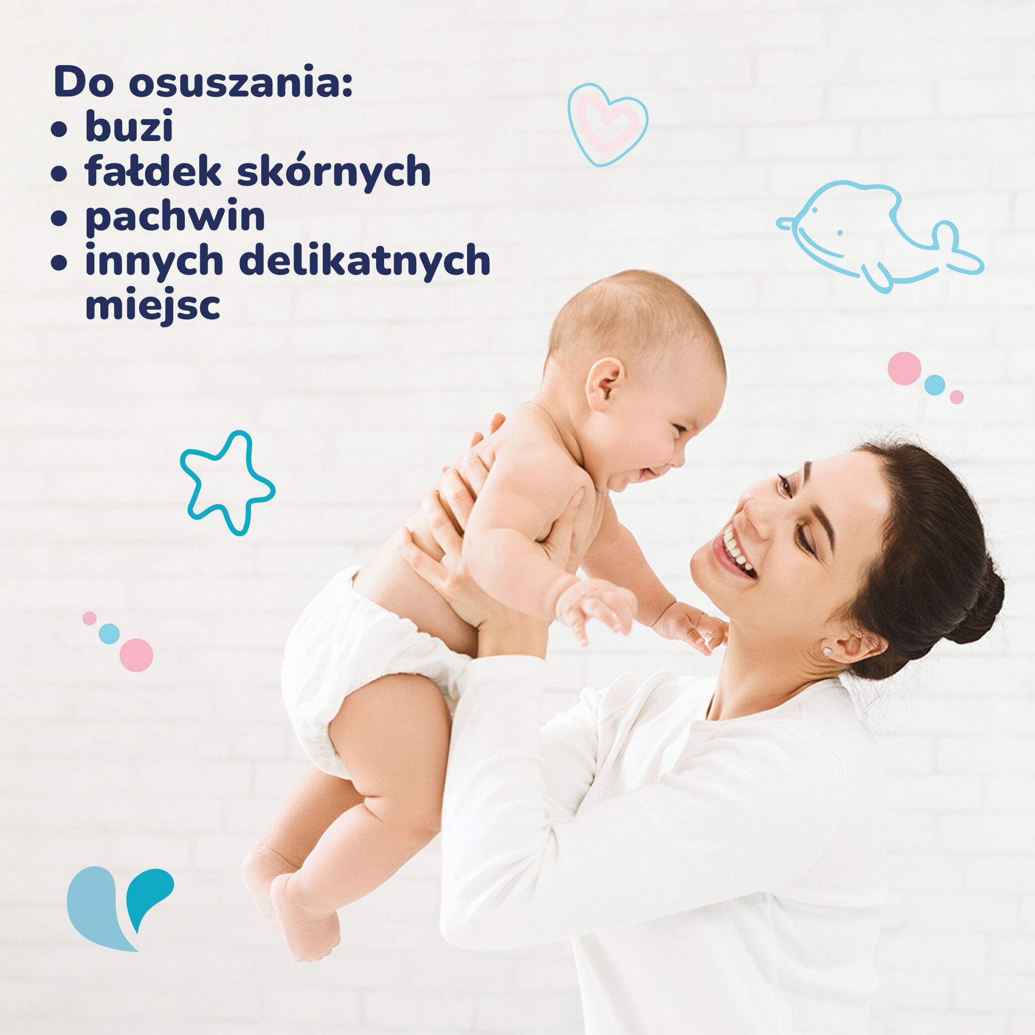 Cleanic babyflingor 60 st Kindii