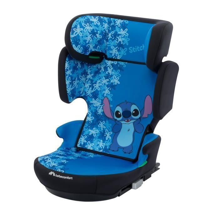 Bebeconfort Siège auto réhausseur i-Size Hera i-Fix, Groupe 2/3, de 3,5 à 12 ans, Pliable, Disney, STITCH