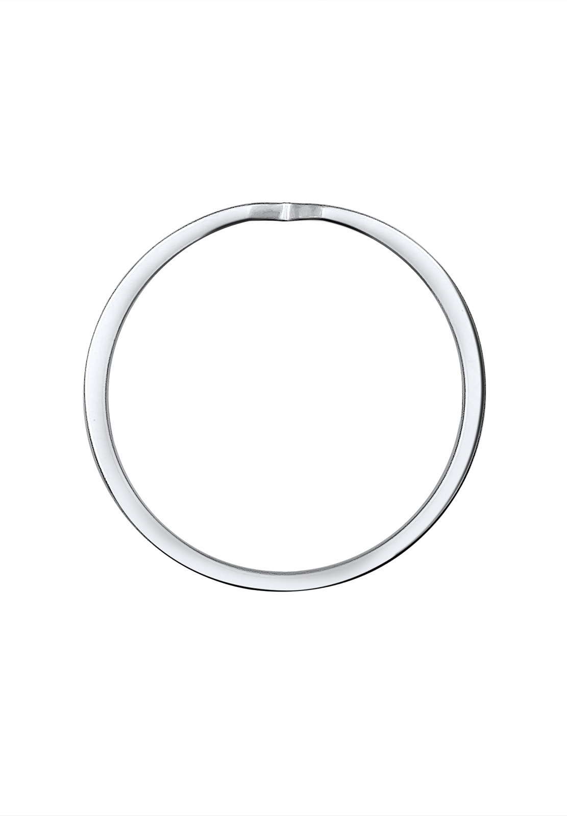 Elli Femme Découpée Tendance de Base en Argent Sterling 925