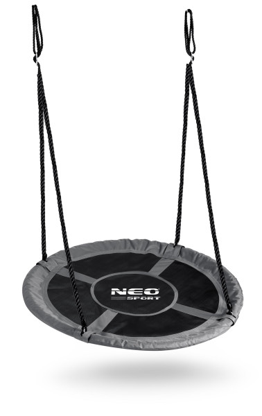 Huśtawka ogrodowa Neo-Sport Swingo bocianie gniazdo fotel wiszący 110 cm