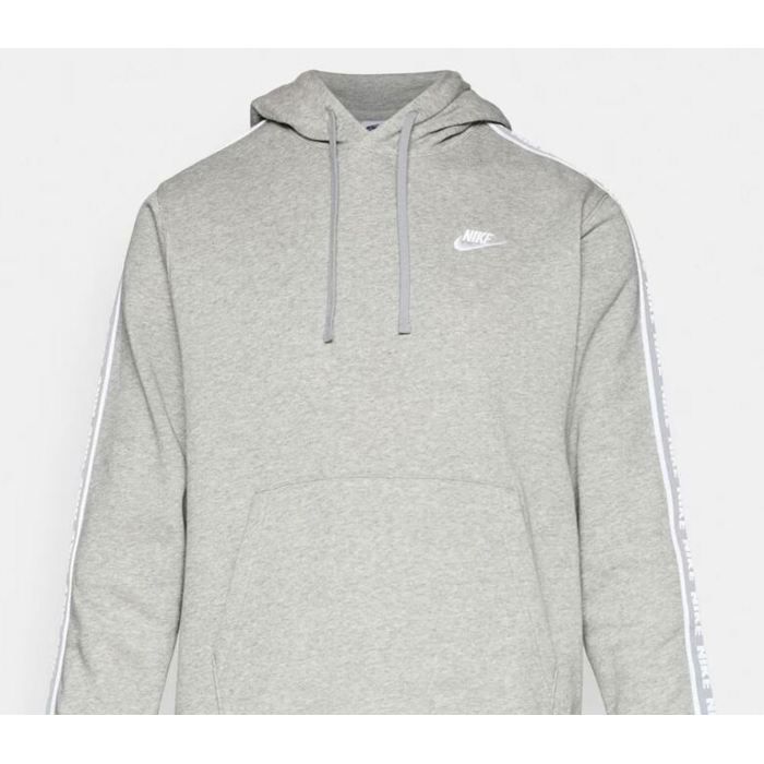 Sudadera con capucha - NIKE - Club Fleece - Hombre - Gris - 78% algodón/22% poliéster