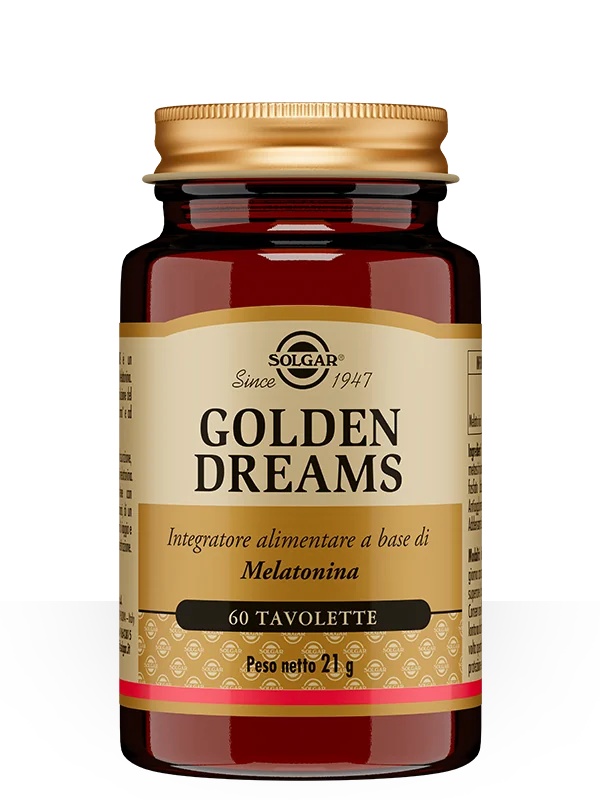 SOLGAR Golden Dreams 60 Tabletten zum Einschlafen