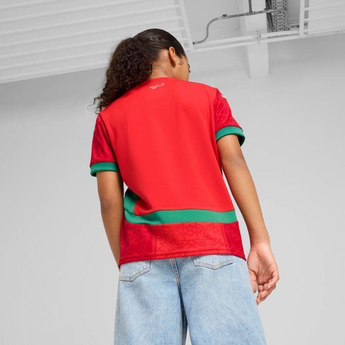 Camiseta de local de Marruecos para la Copa Africana de Naciones 2025 para niños