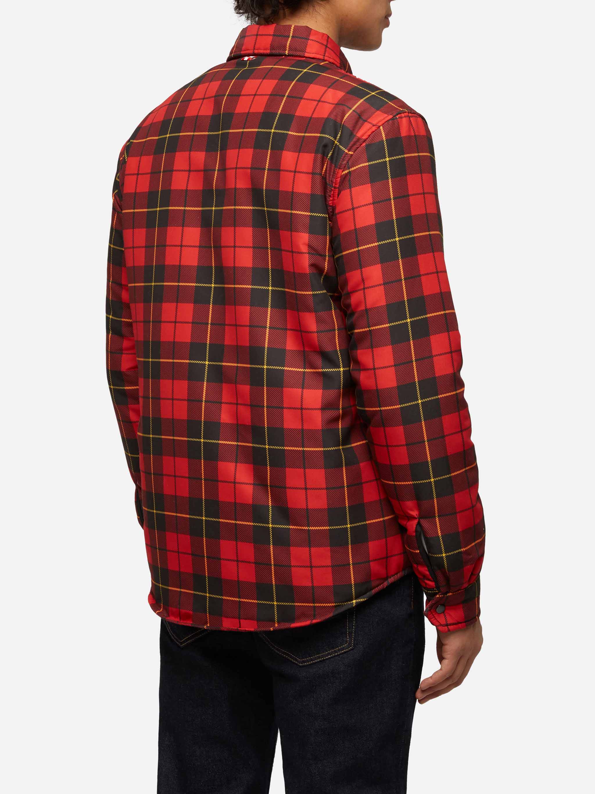 Camisa técnica Chalet con estampado a cuadros