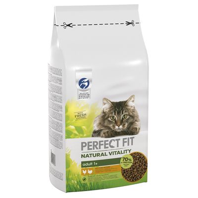 Perfect Fit Natural Vitality Adult 1+ Kip en Kalkoen