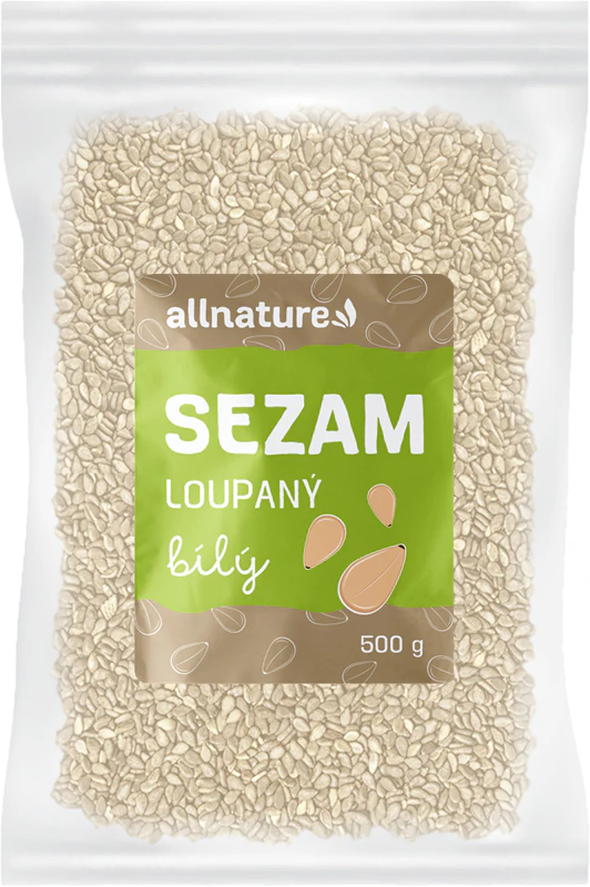 Biele sezamové semienka Allnature