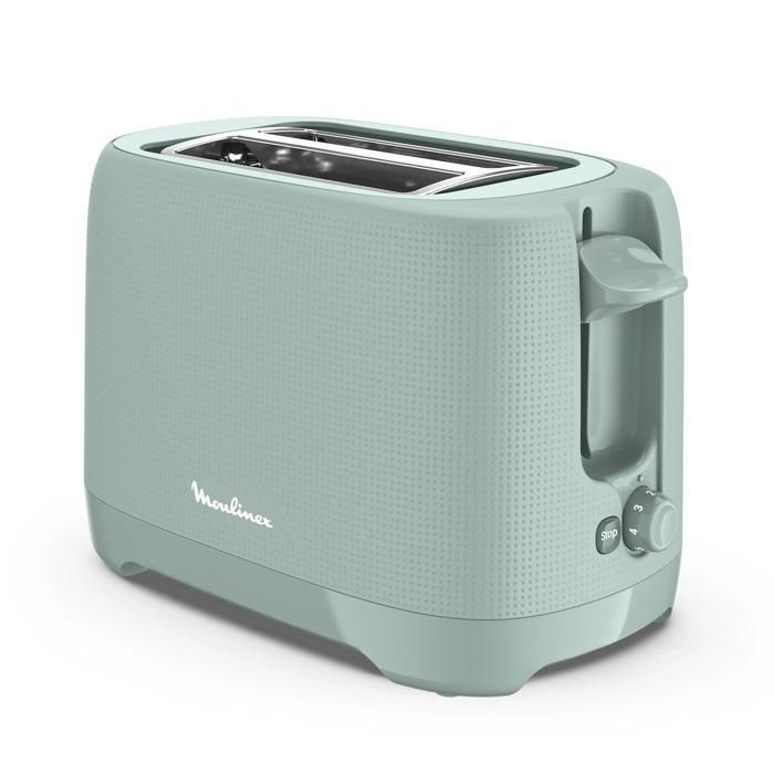 Tostapane Moulinex Morning a 2 fette, scaldapasta, 7 livelli di doratura, LT2M1310
