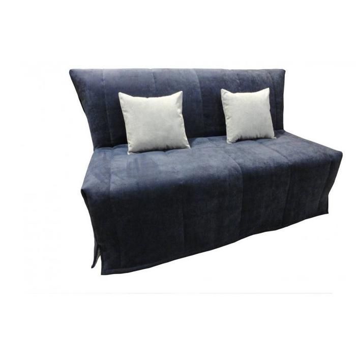 Sofá-cama conversível FLO, azul, 160*200cm, colchão de conforto BULTEX incluído.