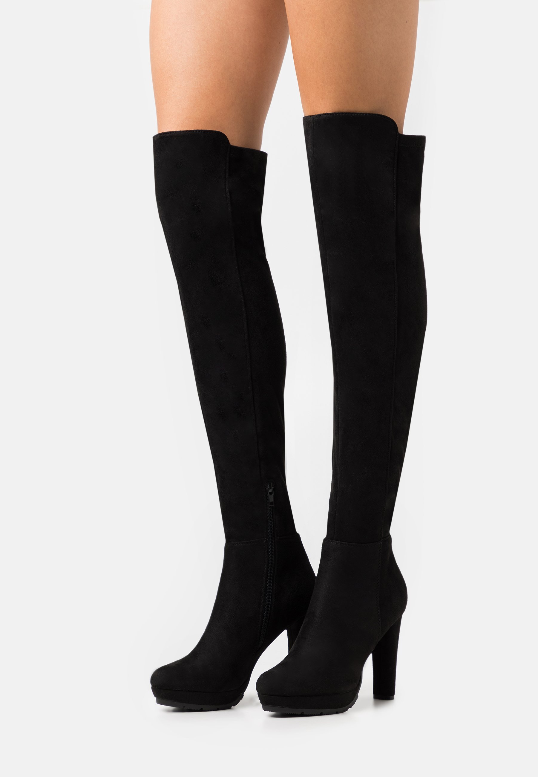 Anna Field overknee laarzen - zwart