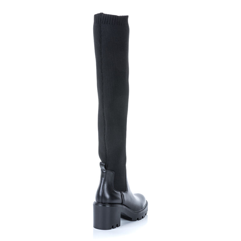  Schwarze Damenstiefel