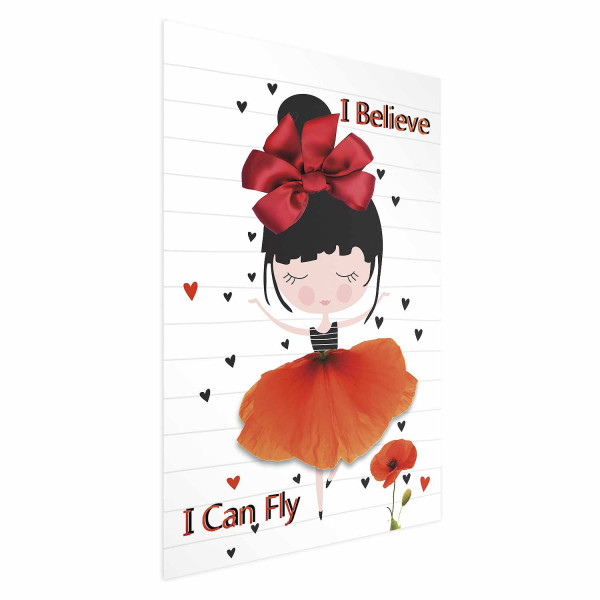 Plakat Fly 21x30 cm
