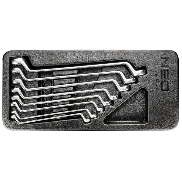 Klucze oczkowe odgięte 6-22 Neo Custom Pro 84-233