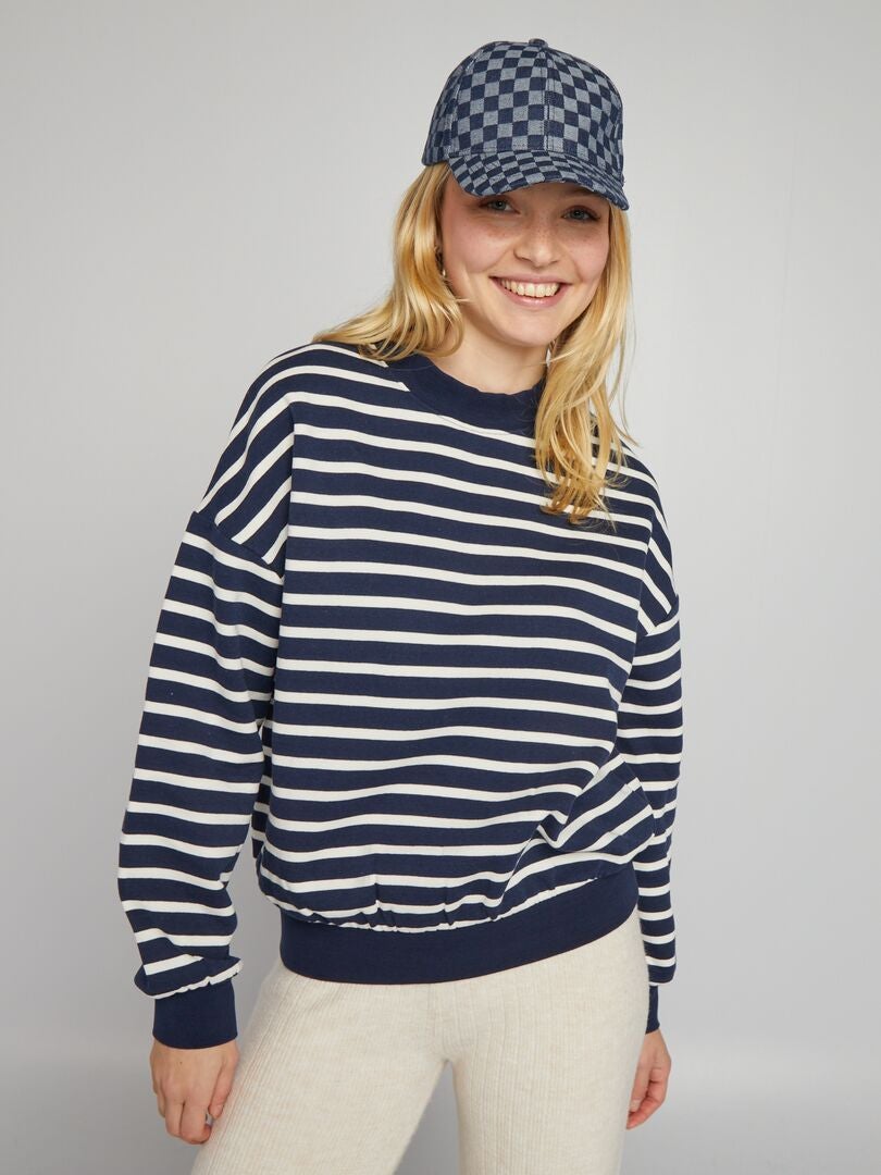 Moletom oversized - AZUL