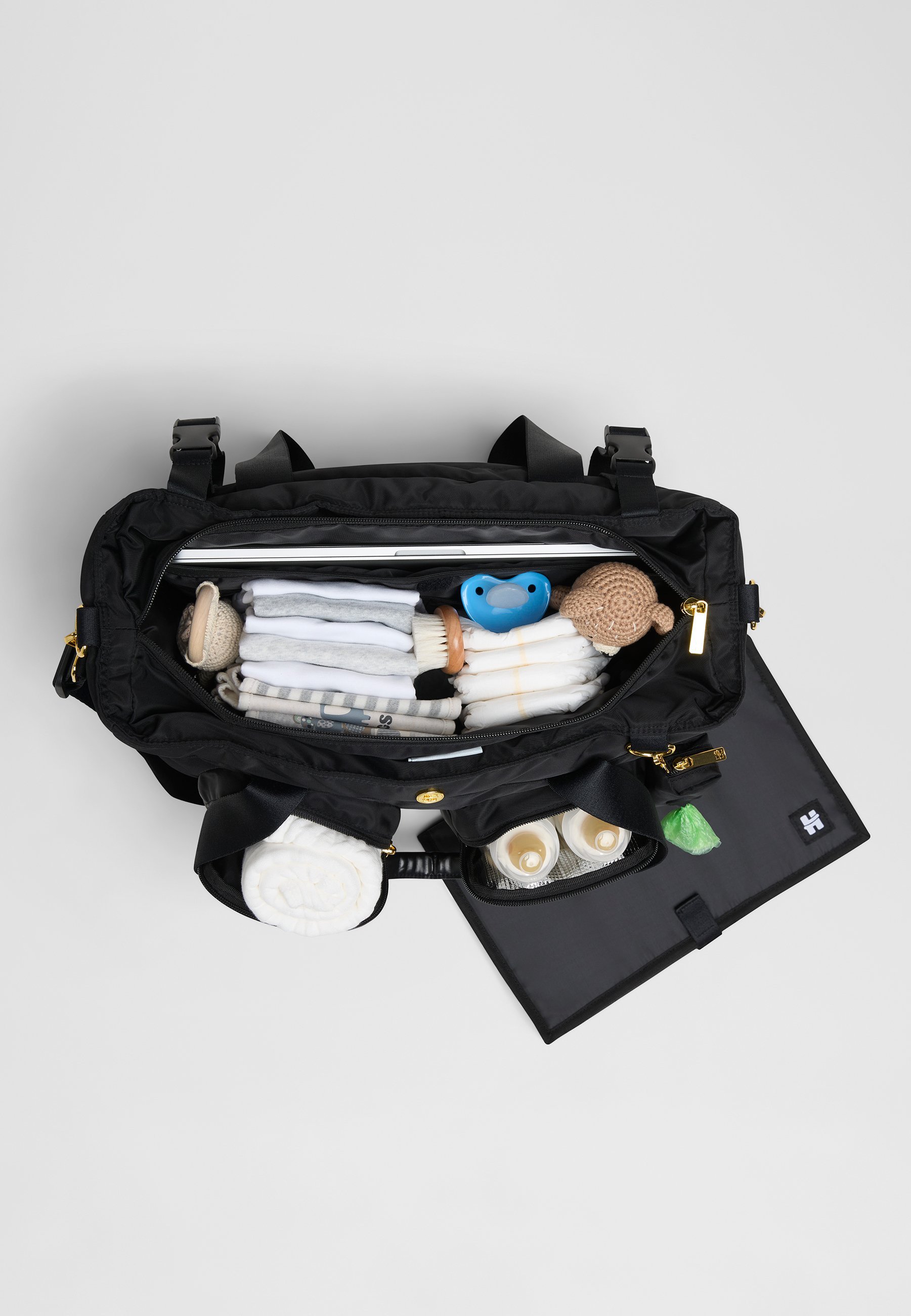 Borsa fasciatoio Huggies UNISEX - nera