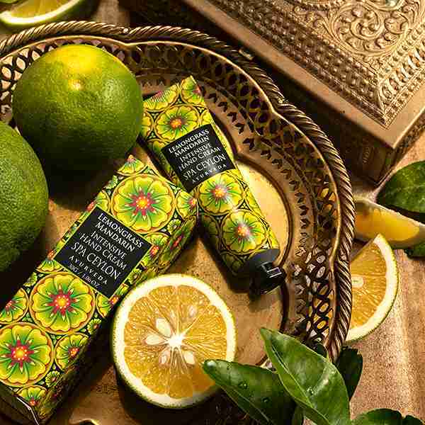 SPA CEYLON Intenzivní krém na ruce s citronovou trávou a mandarinkou 30 g