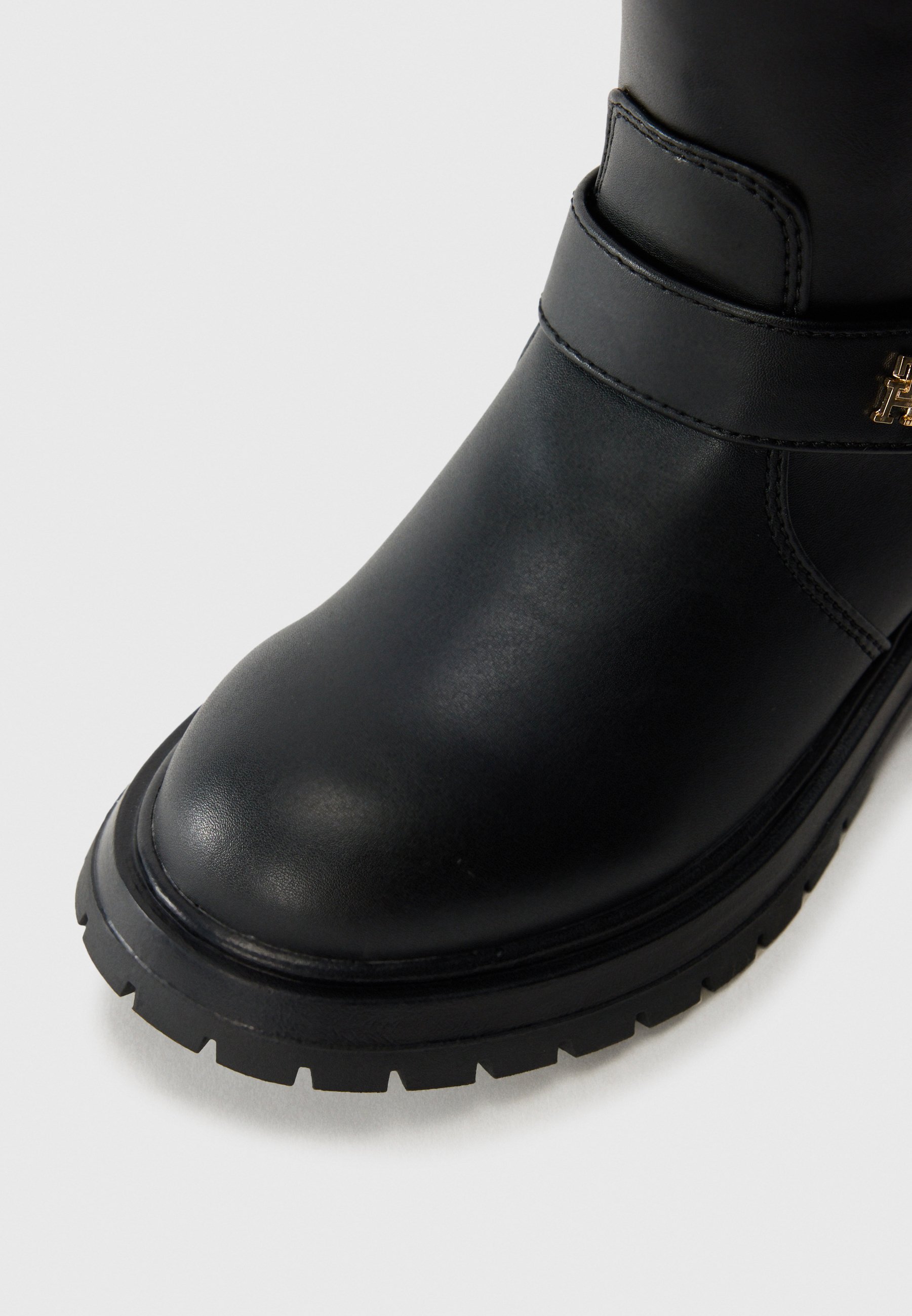 Tommy Hilfiger ASHLYN UNISEX - Klassieke enkellaarsjes - zwart