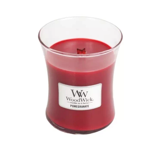 Woodwick Medium Jar Candle świeca zapachowa Pomegranate 275g