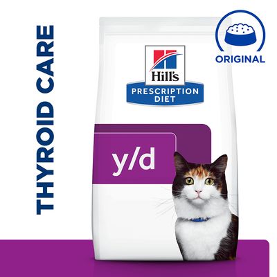 Hill's Prescription Diet Feline y/d Thyroid Care