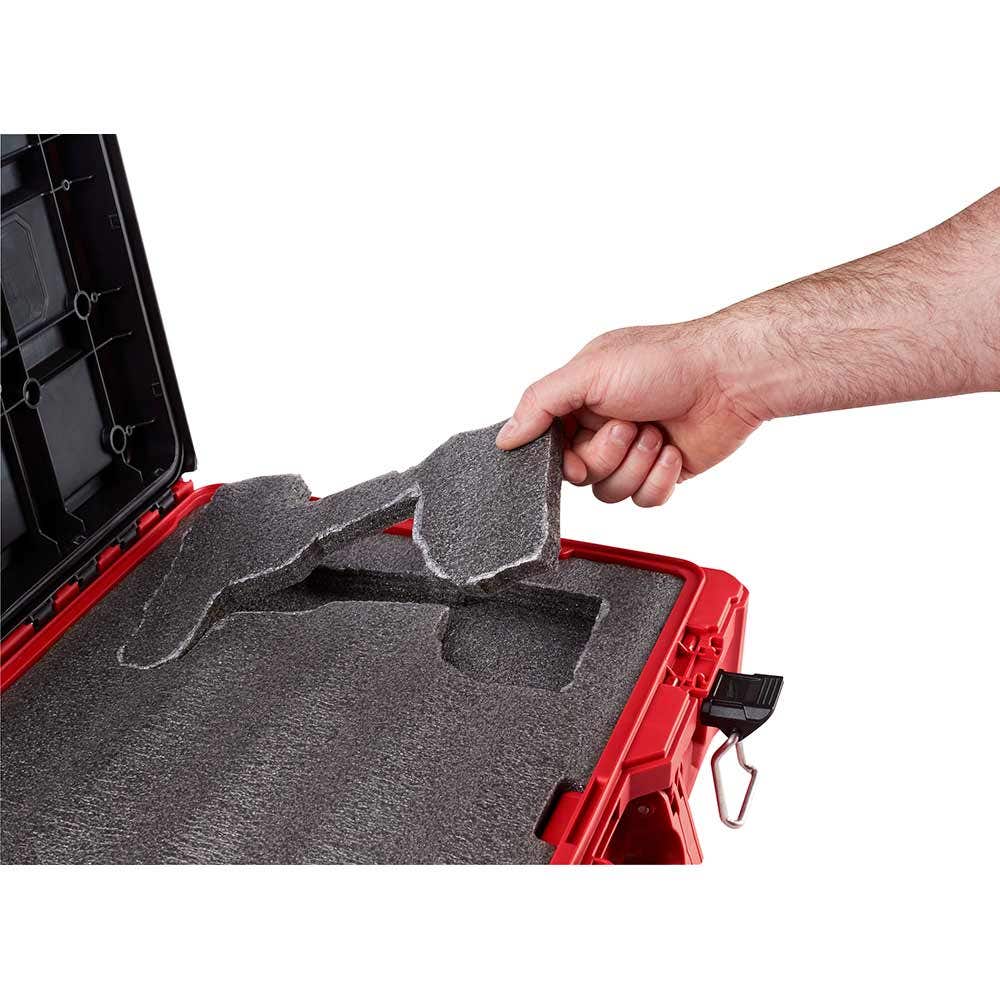 MILWAUKEE PACKOUT™ Werkzeugkasten mit Schaumstoffeinlage 48228450