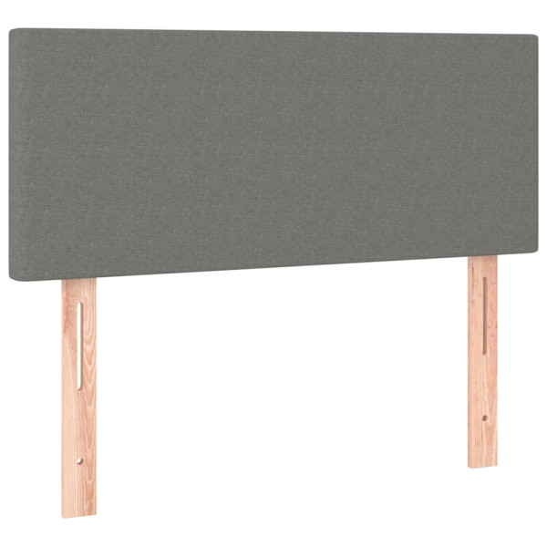 Wezgłowie Szary 100 cm Tkanina Low vidaXL