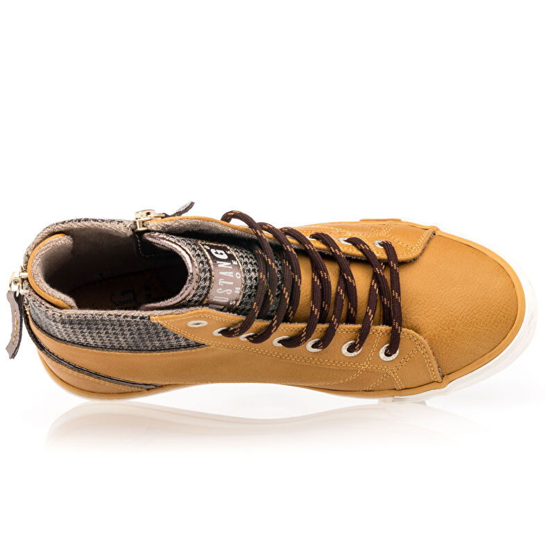 Kurve / sneakers Femme Jaune