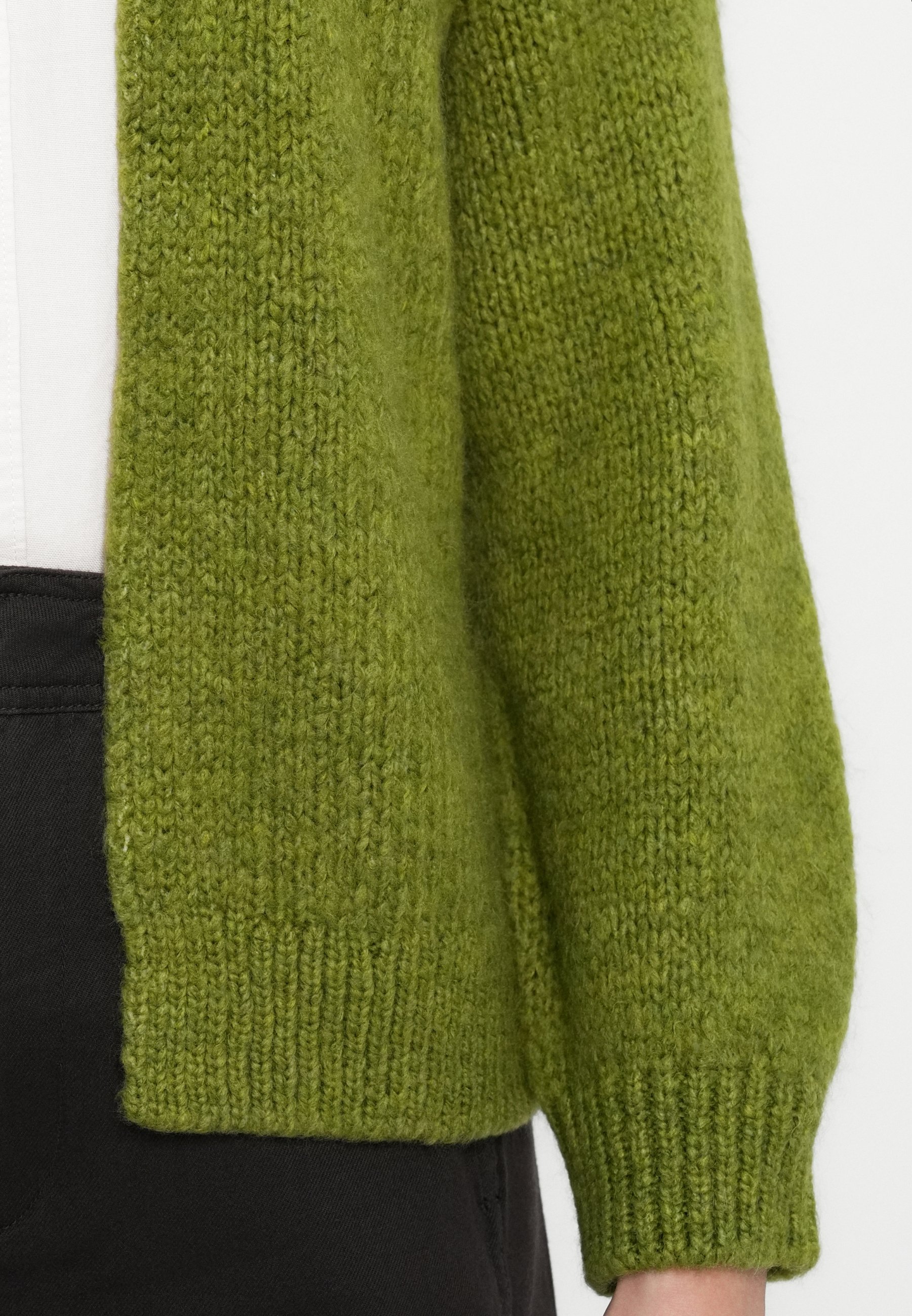 JDY JDYDINEA CARDIGAN SOLID - Cardigan - fern