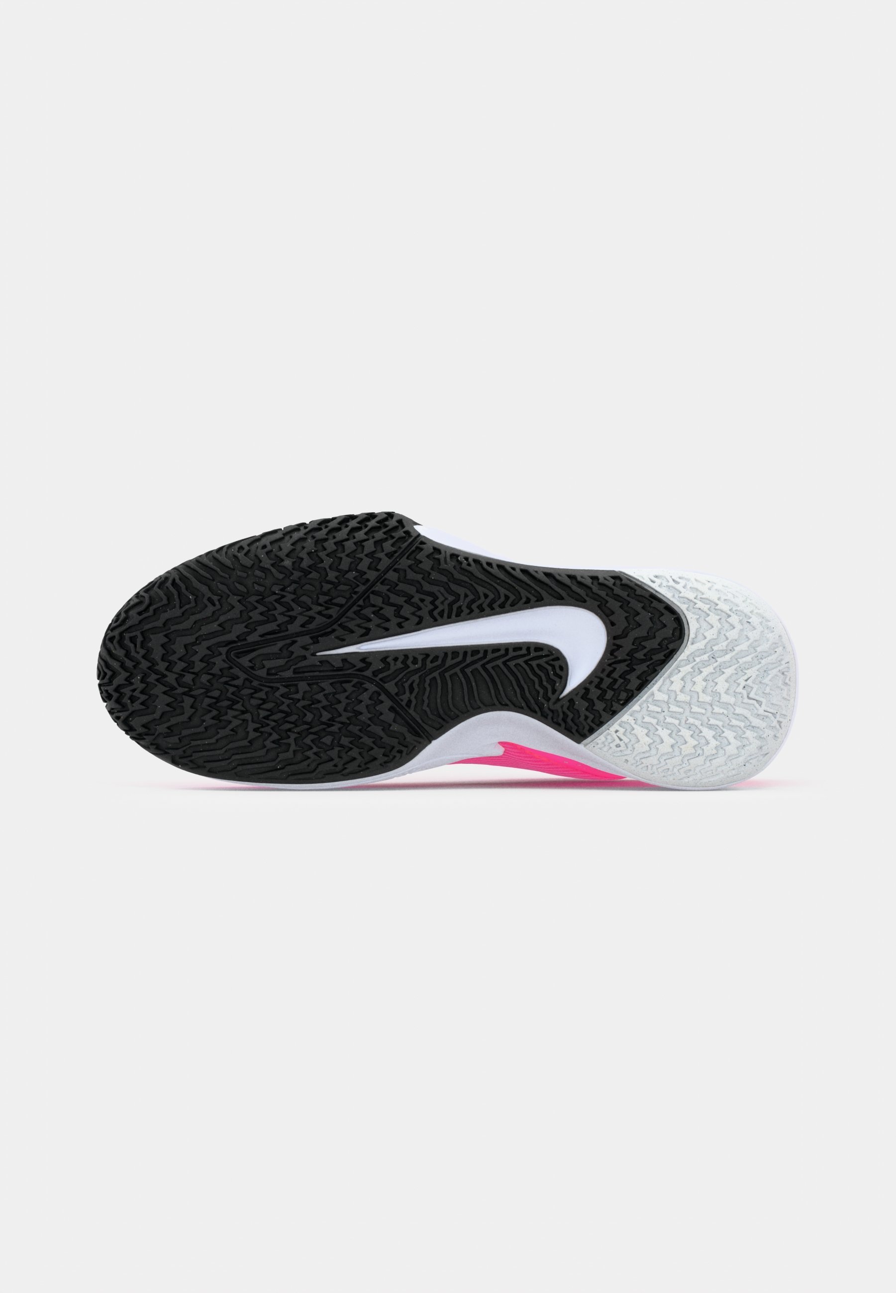 Nike Performance PRECISION VII - Scarpe da basket - rosa acceso/nero/bianco