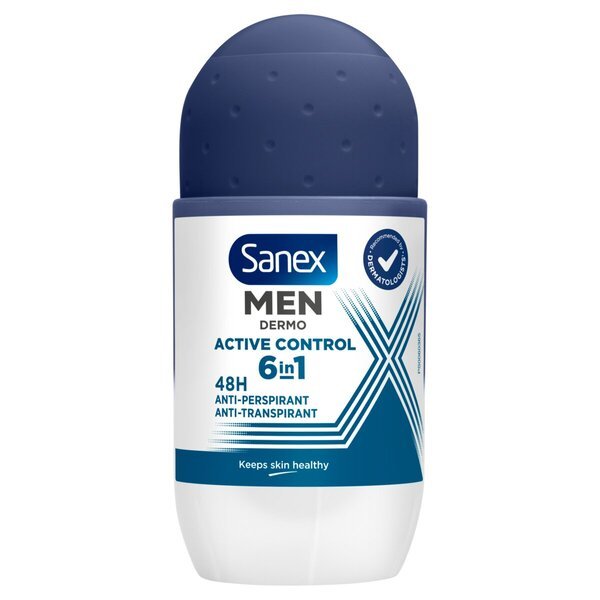 Sanex Men Dermo Active Control 48-satni antiperspirant roller 50ml - Svi tipovi kože