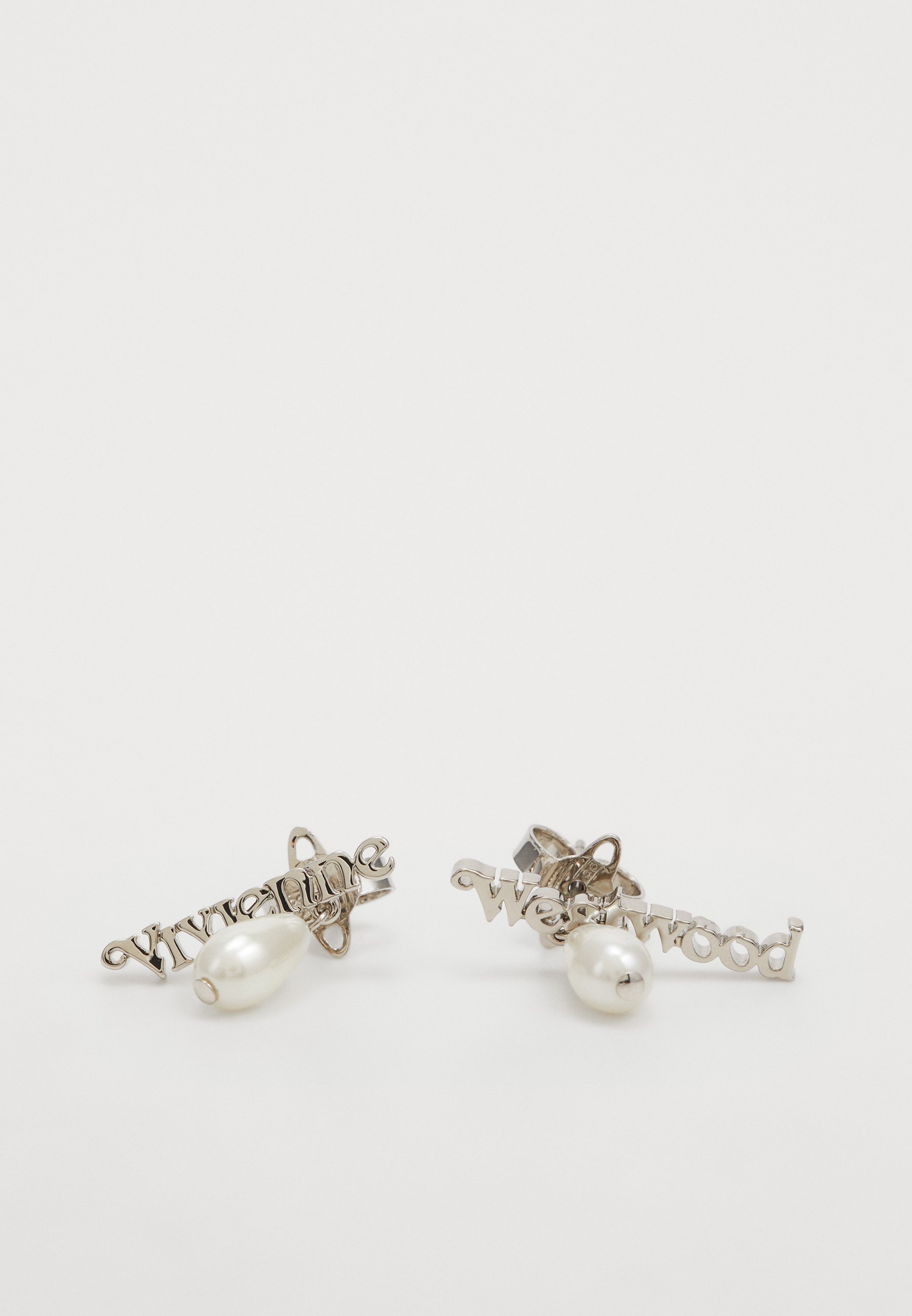 Vivienne Westwood AMELIA OHRRINGE - Ohrringe - silberfarben/cremefarben