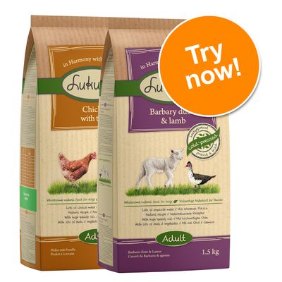 Lukullus blandet prøvepakke for voksne 2 x 1,5 kg