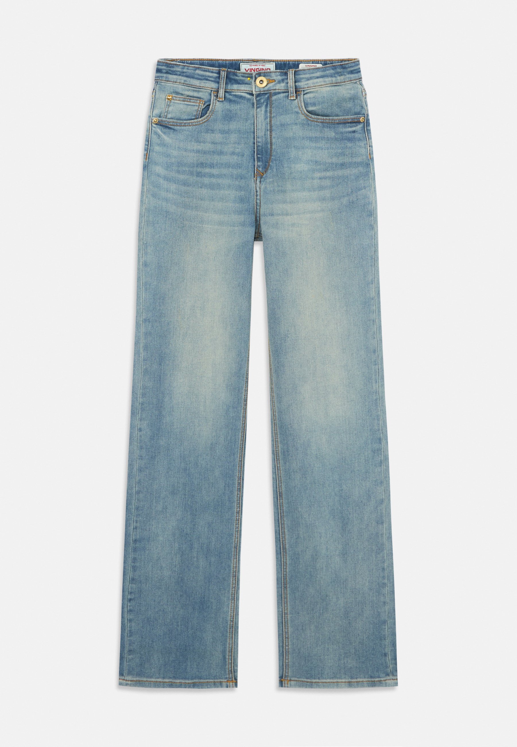 Vingino CATIE ICON - Calça jeans reta - azul vintage