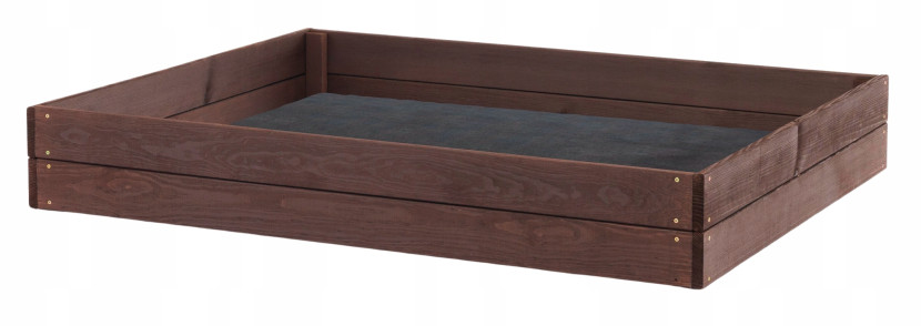 Skrzynie na Warzywa 120x100cm SunWood Warzywniak Podwyższana Grządka Rabata