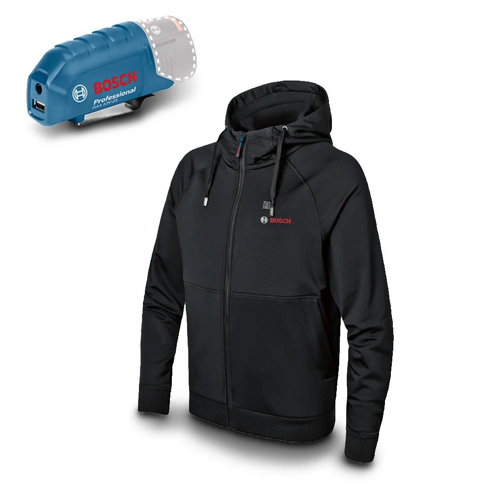 BOSCH 12V Skin Hoodie - Schwarz 06188000EP