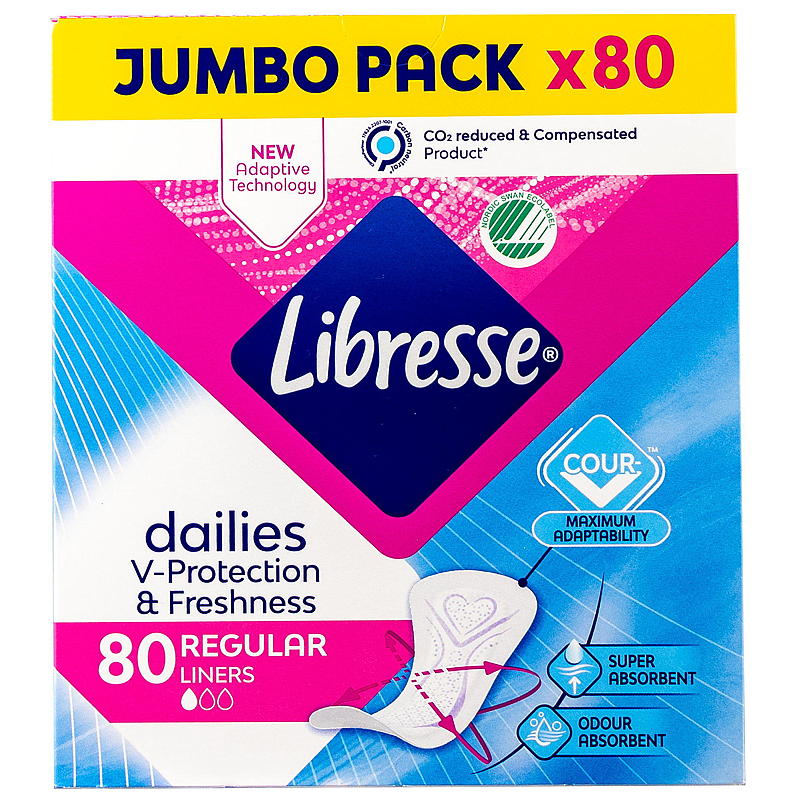 Libresse Libresse 80-pack trosskydd Normal