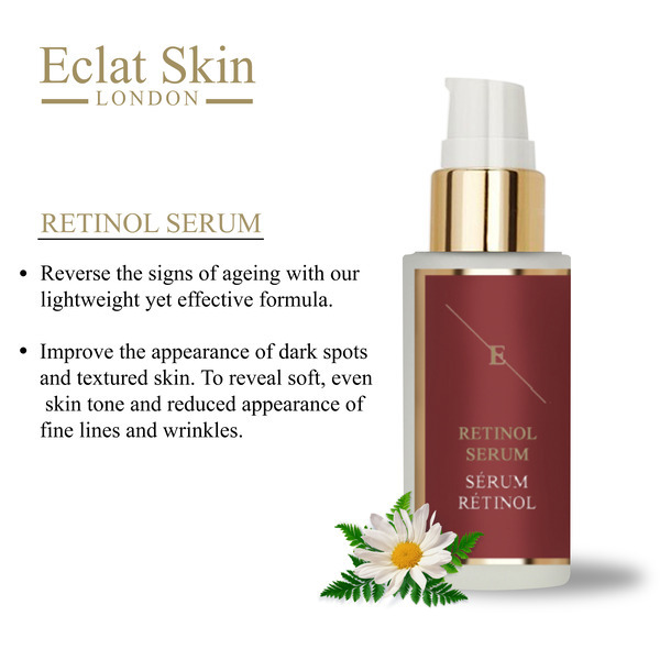 Eclat Skin London Retinoliseerumi + Voide + Kollageeni Silmänympäryslaput