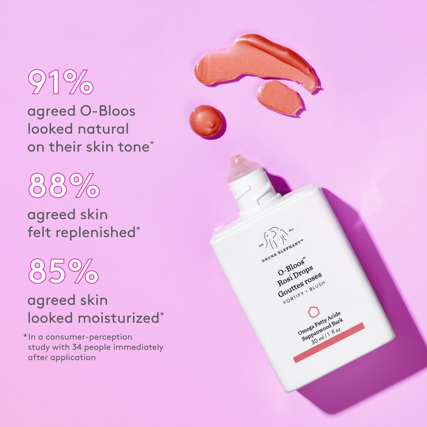 Пијани слон глосерум О-Блус Роси капи - 30 мл