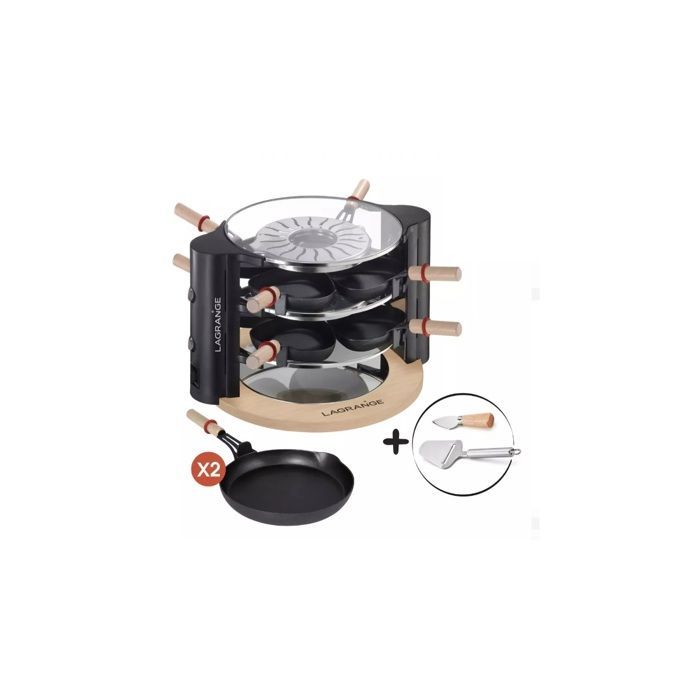 Lagrange Appareil à raclette 8 personnes 900w - 149013