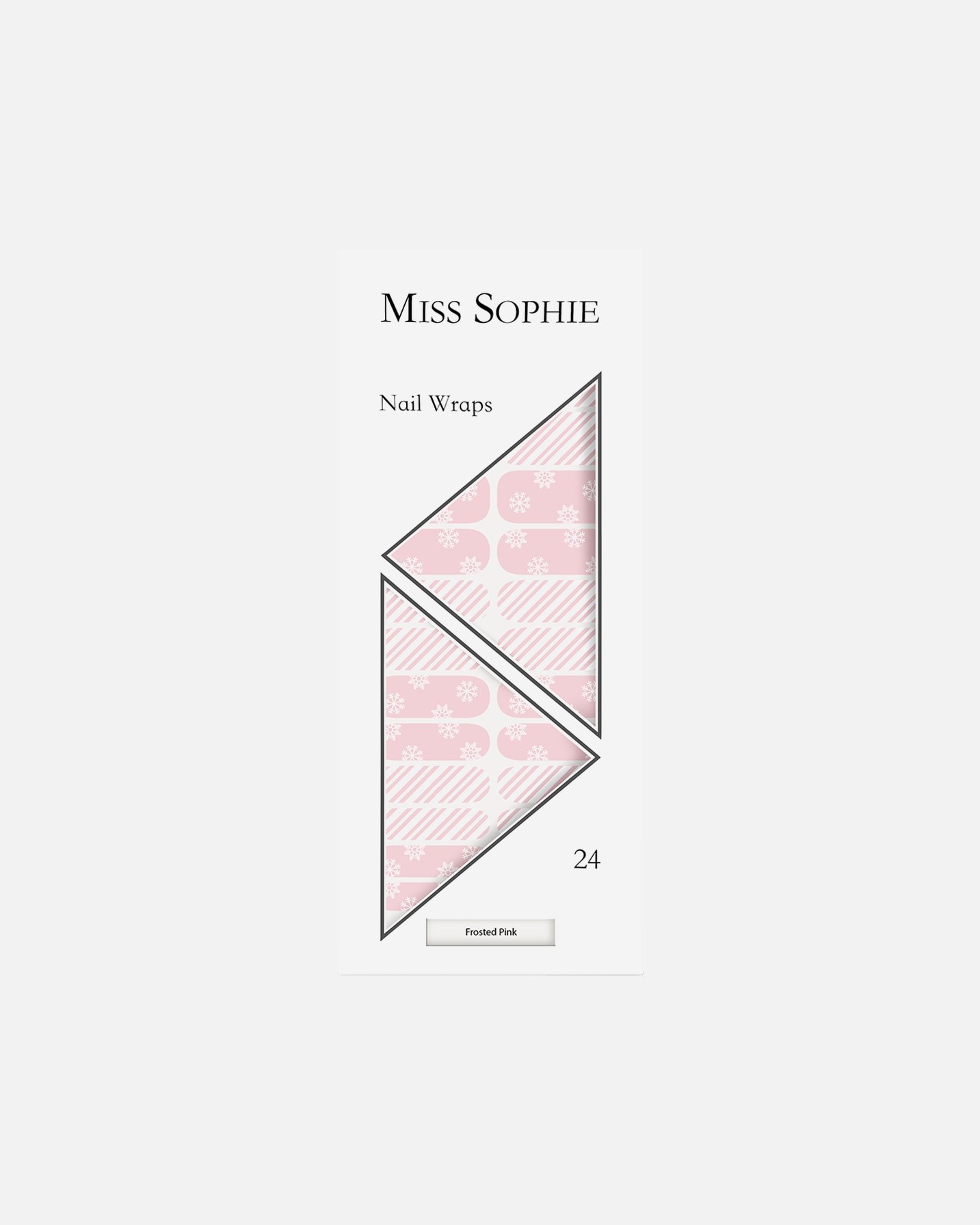 Dizajn noktiju Miss Sophie, matirano ružičasta – 1 komad