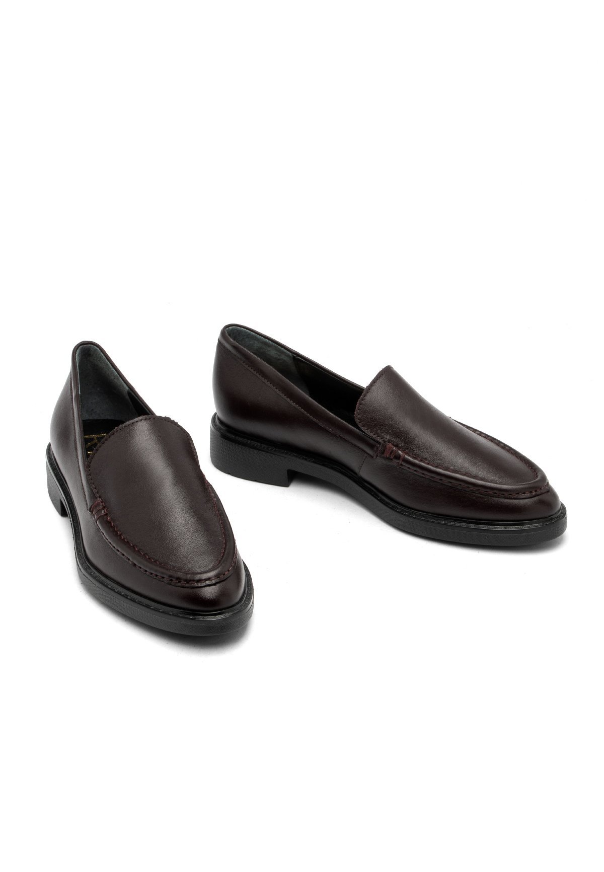 RYŁKO Slip-ons - bordeaux gemêleerd