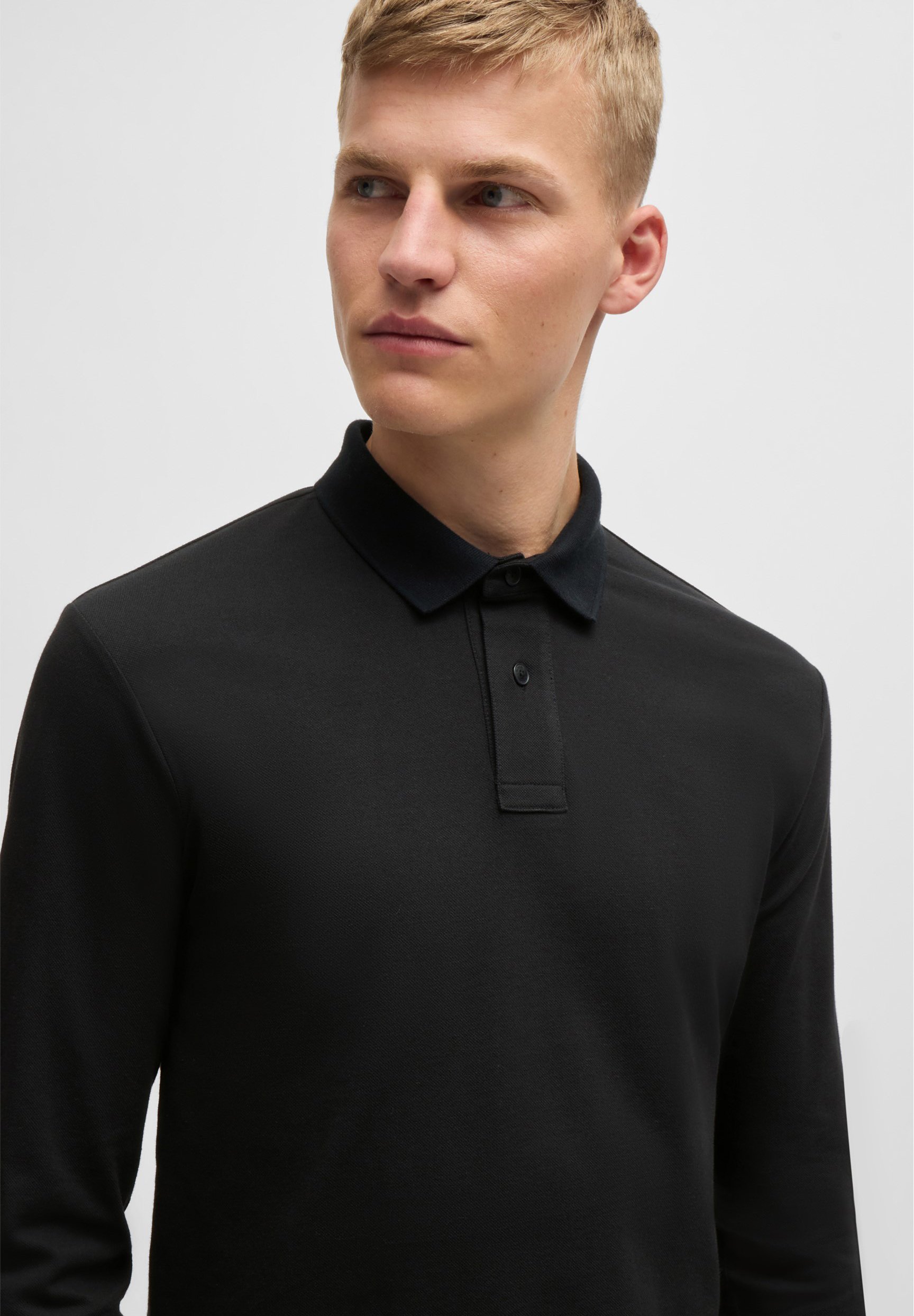 BOSS PASSERBY - Poloshirt - zwart