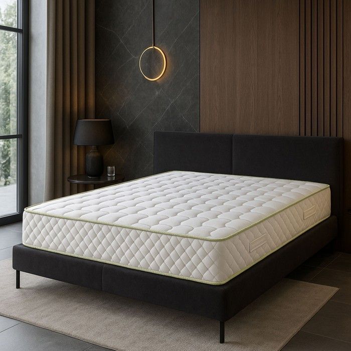 Matras - GOLDEN NIGHT - 120x190 - Hoogwaardig veerkrachtig schuim - 21 cm dik - Stevige ondersteuning